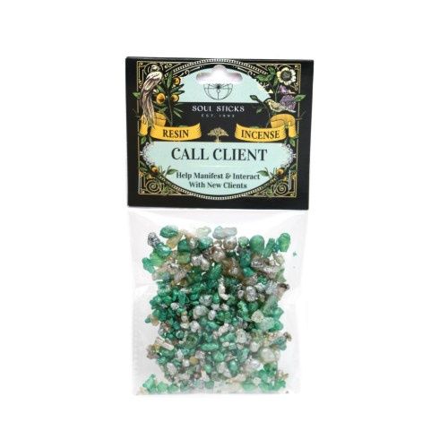 Call Client Resin - Good Earth Scents Resin Incense