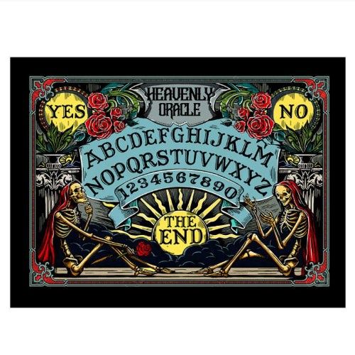 Quija Board Heavenly Oracle Banner 18&quot; x 12&quot;
