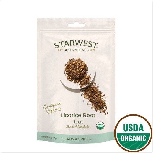 Licorice Root Cut Organic (1.59 oz)