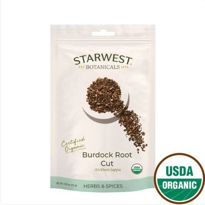 Burdock Root Cut Organic DISCOUNTED (2.65 oz)