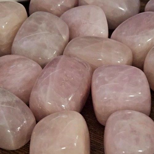 Quartz Rose Deep Pink Freeform 1&quot;-1.75&quot;