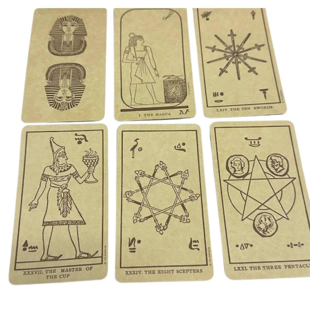 Egyptian Tarot by St Germain 1980 OOP