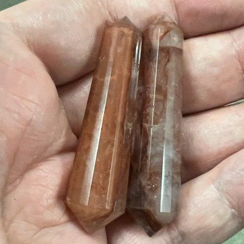 Vogel Double Terminated Point Gemstone - Select