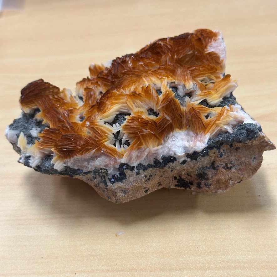 Cerussite, Barite &amp; Galena Specimens, Size: 1128 g 5&quot;x4&quot;x2.5&quot;