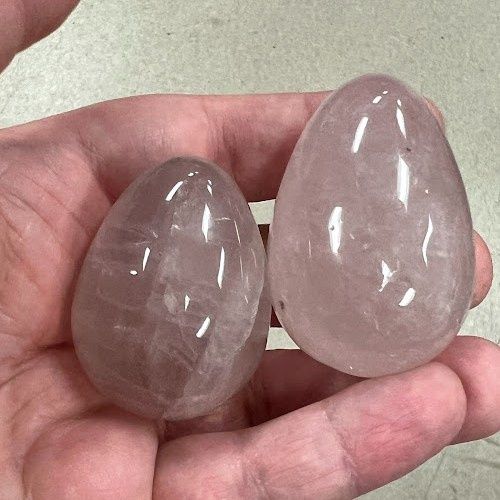 Quartz Rose Egg High Quality - Select