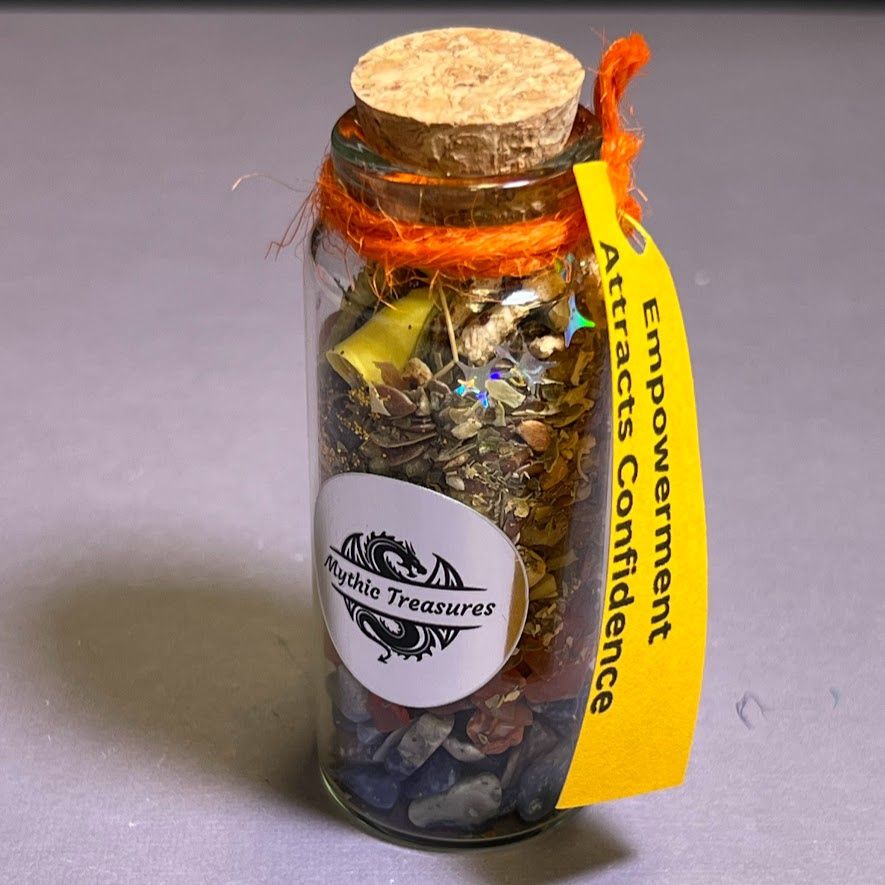 Spell Bottles for Magical Intentions, Style: Empowerment