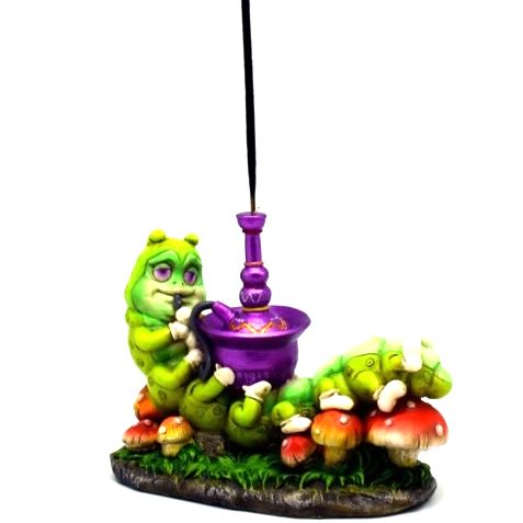 Incense Burner Stick - Caterpillar with Hookah