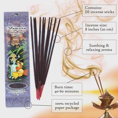 Prabhujis Gifts Incense Sticks 10/box