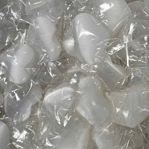 Selenite Heart 1.5&quot;-1.75&quot;