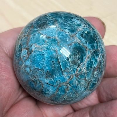 Apatite Sphere 2" 210g