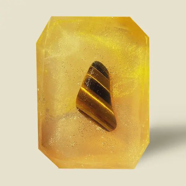 Soap Crystal Infused Bar - Attracting Wealth