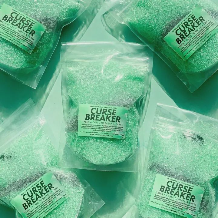 Bath Salt Crystal Infused Curse Breaker