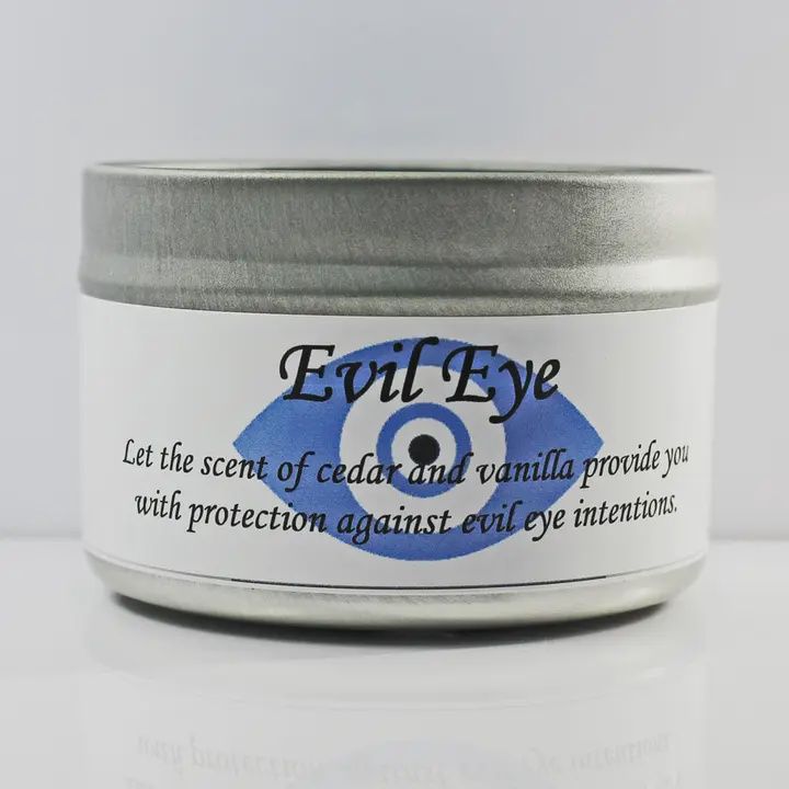 Candle Tin - Evil Eye 4 oz