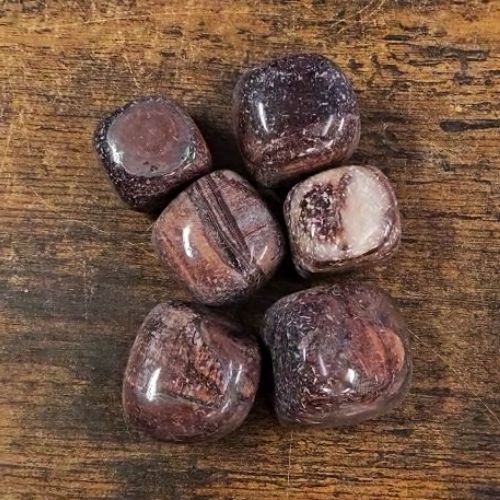 Tiger Eye Red Tumbled 1.25"-1.75"