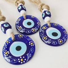Evil Eye Wall Hanging Hand Painted 6 cm