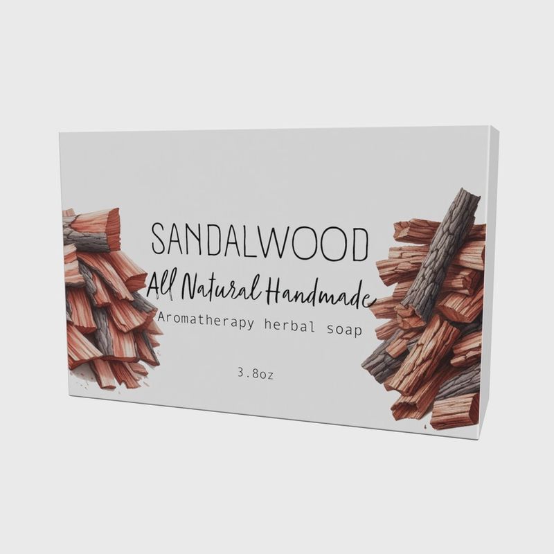 Soap Sandalwood Aromatherapy Herbal Bar 4 oz