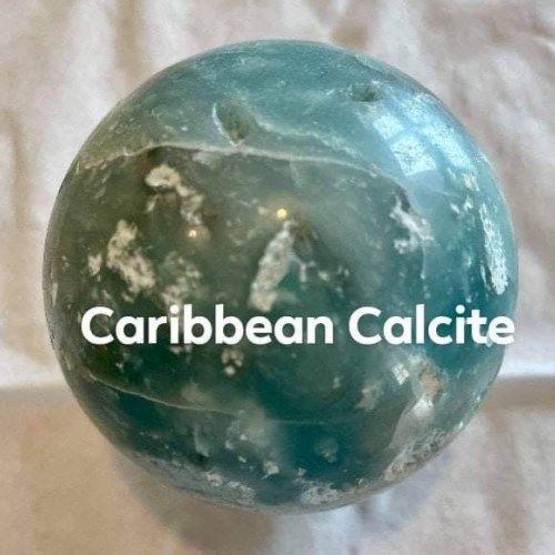 Spheres Assorted 300-400g  - Select, Type: Calcite Caribbean
