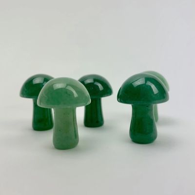 Mushroom Mini Gemstone Carving .5"-.75" - Select