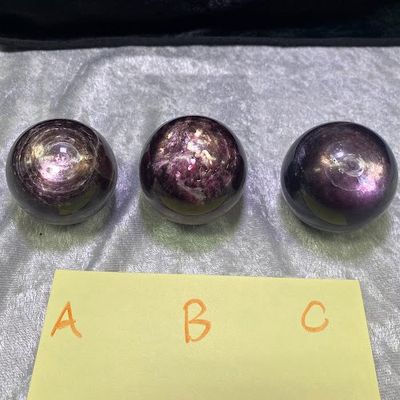 Lepidolite Gem Grade Sphere 40mm - 47mm - Select