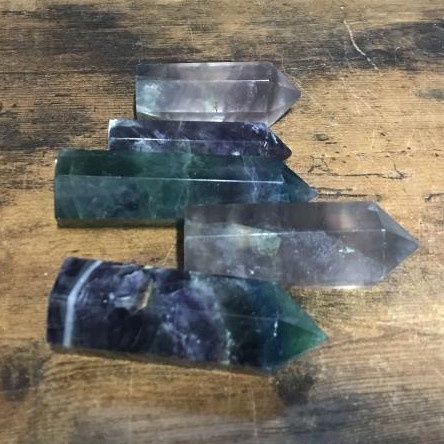 Fluorite Tower priced by weight, Size: 104-158g