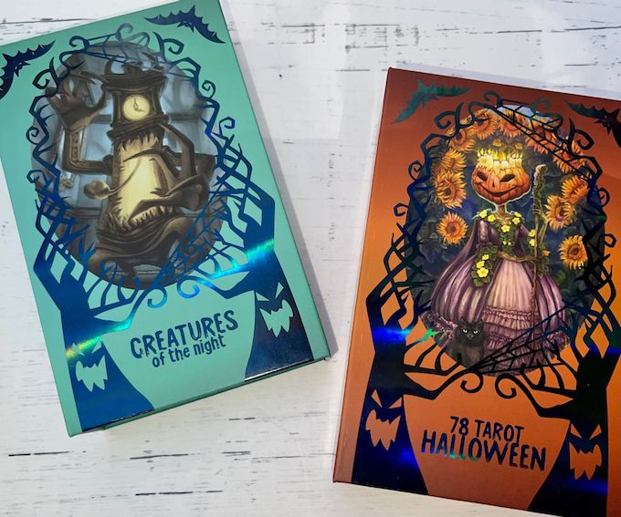 78 Tarot Halloween Deck Pocket Size Ltd Ed New