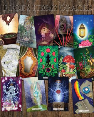78 Tarot Fools Items Oracle Mini Deck Ltd Ed New