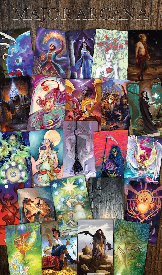 78 Tarot Magical Mini Deck Ltd Ed New