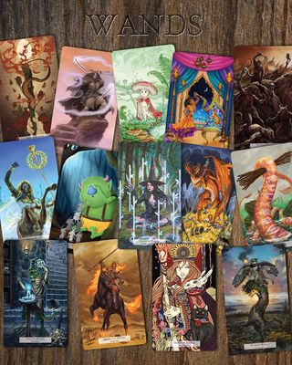 78 Tarot Magical Mini Deck Ltd Ed New