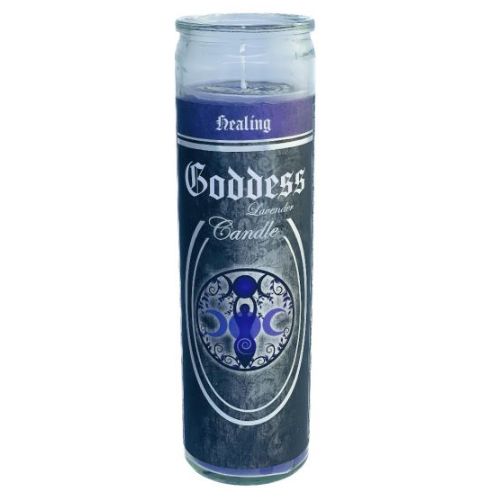 7 Day Ritual Candle Scented - Select, Scent: Goddess / Healing (Lavender)