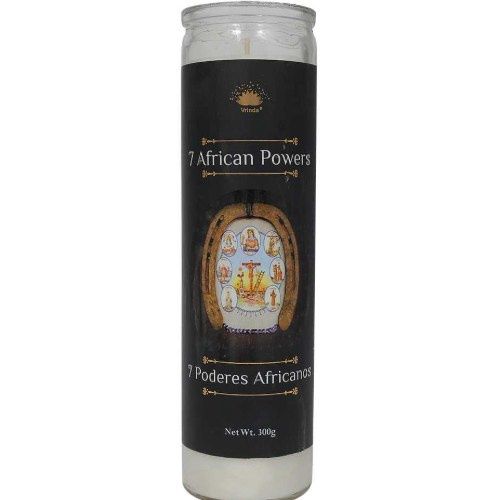 7  day Candle Scented, Scent: 7 African Powers