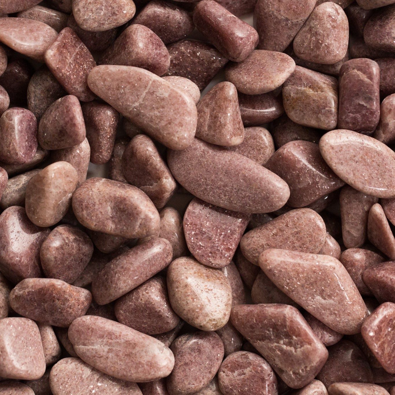 Aventurine Pink Tumbled Stone, Size: .5"-.75"