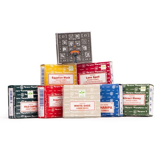 Satya Incense Cones 10/box, Type: Arabian Jasmine