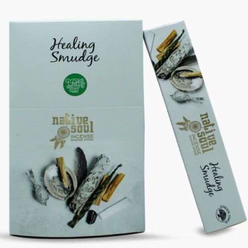 Native Soul Incense Sticks 15 gm/box, Type: Healing Smudge
