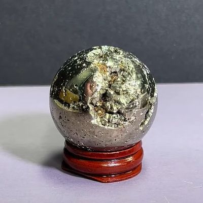 Pyrite High Quality Sphere - Select