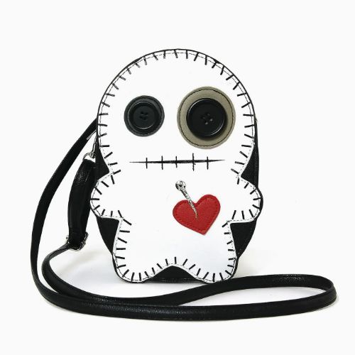 Stitched Voodoo Doll Crossbody Bag