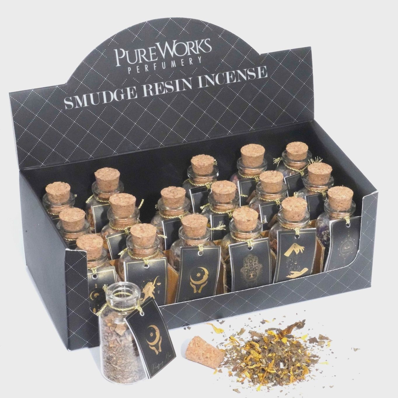 Pureworks Smudge Resin Incense, Scent: Boho Dreams - Myrrh &amp; Sandalwood