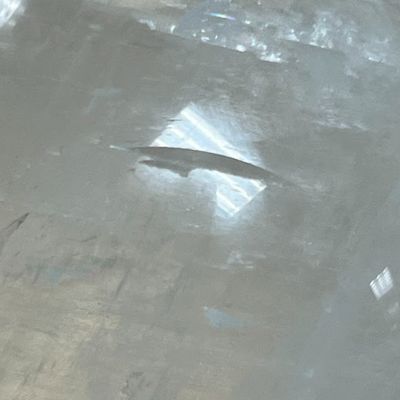 Quartz Clear 'Moon' Sphere 3" 658g