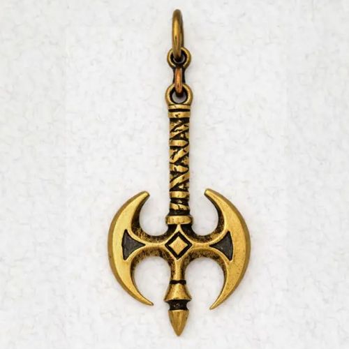 Bronze Pendant Labrys