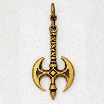 Bronze Pendant Labrys