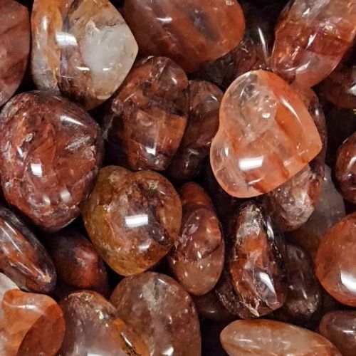 Quartz Hematoid Heart - Select