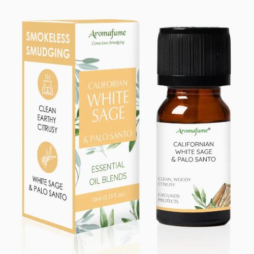 White Sage &amp; Palo Santo Essential Oil Diffuser Blend by Aromafume