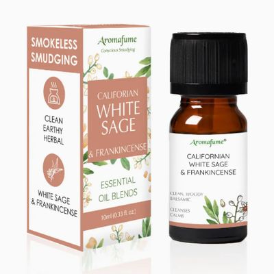 White Sage &amp; Frankincense Essential Oil Diffuser Blend by Aromafume