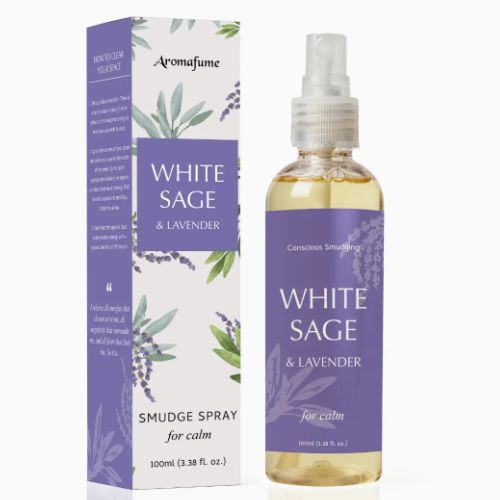 White Sage &amp; Lavender Smudge Spray by Aromafume
