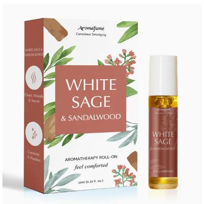 White Sage &amp; Sandalwood Roll On | Fragrance Oil Roll On