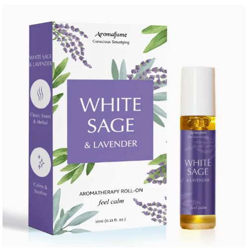 White Sage &amp; Lavender Roll On | Fragrance Oil Roll On
