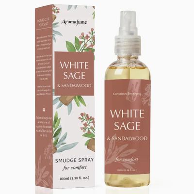White Sage  &amp; Sandalwood Smudge Spray by Aromafume