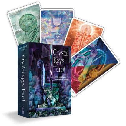 Crystal Keys Tarot: 78 Cards &amp; 176-Page Full-Color Guidebook