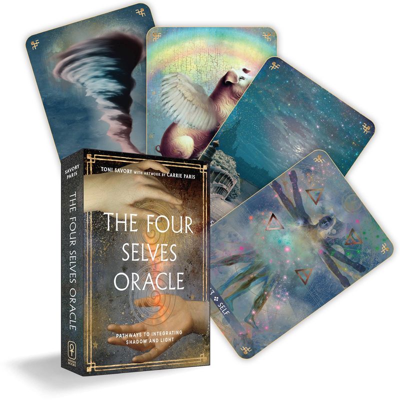 Four Selves Oracle: 36 Gilt Edge Cards &amp; Full Color Guide