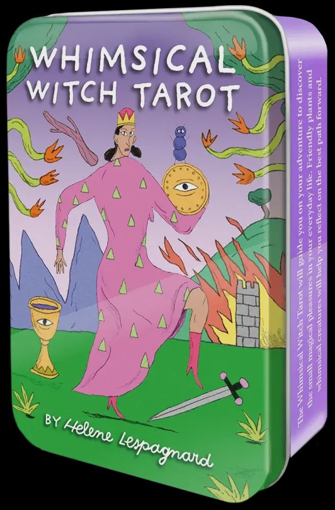 Whimsical Witch Tarot in a Tin