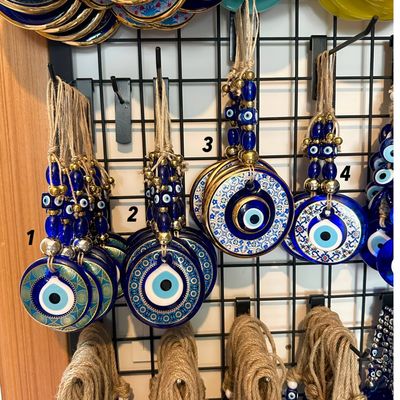 Evil Eye Wall Hanging, House Protection Gift, Authentic: Style 4.+
